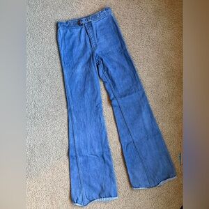 Vintage 1970s bell bottom jeans
